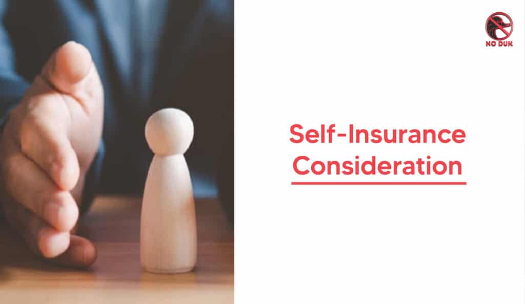 Device security: self-insurance consideration. Noduk